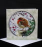 Robin Christmas Card