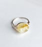 Citrine wire wrapped ring - Image 1