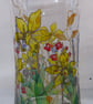 Hand Painted Glass Vase - Choice of 3 Designs - Image 4