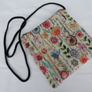  Crossbody Bag Floral Multicoloured Tapestry
