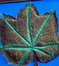 Grape Leaf, stitched and quilted - Image 2