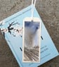 Bookmark. Rain Over The Countryside. Original Painting