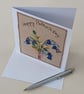 Mother's Day Card with Embroidered Bouquet of Bluebells  - Image 5