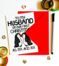 First Christmas as MR And MR Christmas Card,  Same Sex Husband Card - Image 9