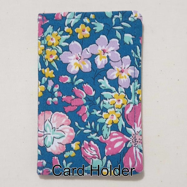 Liberty of London Fabric Card Wallet – Credit Card, Store Card, Business Card 03