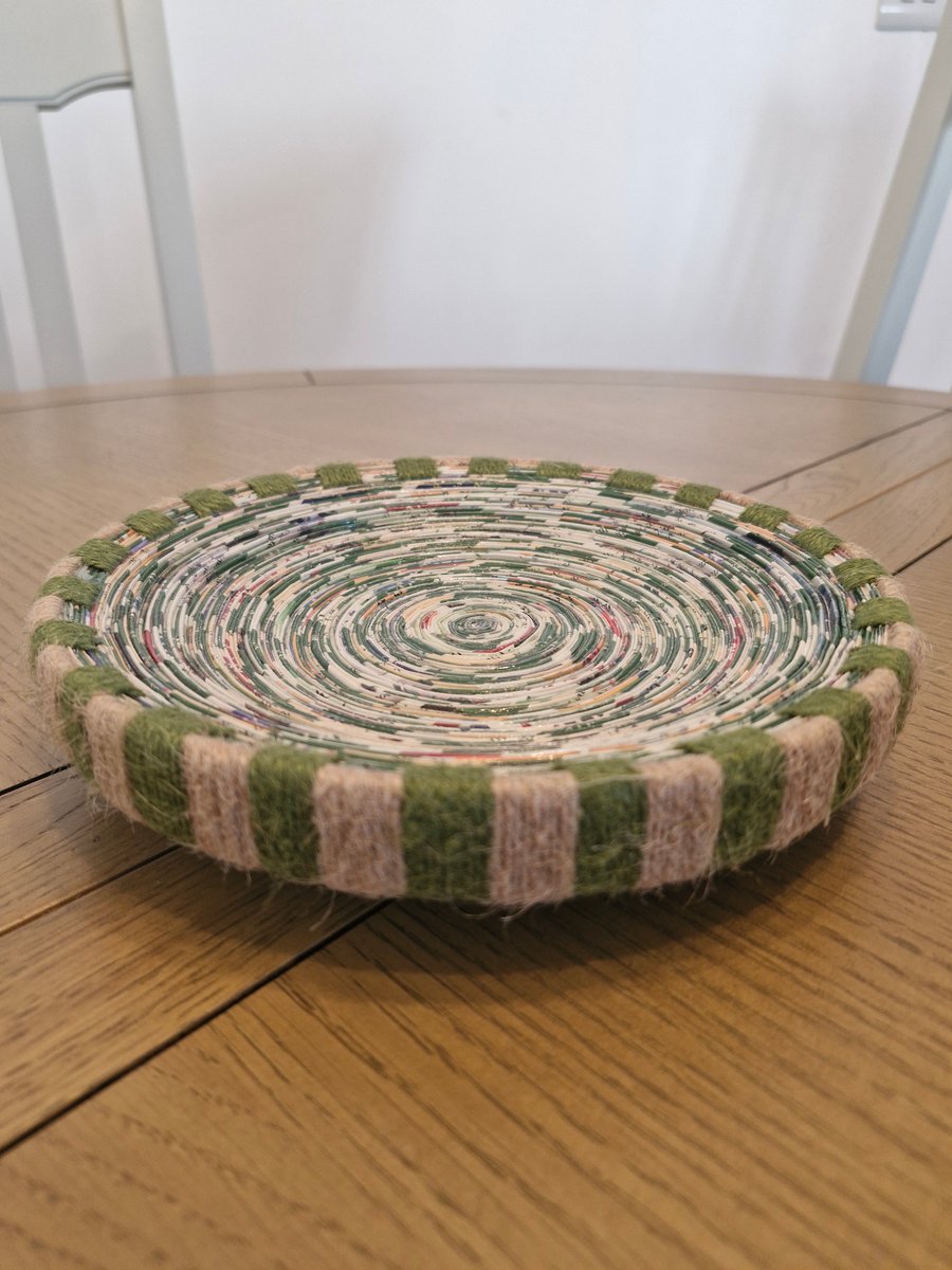 Decorative handmade plate