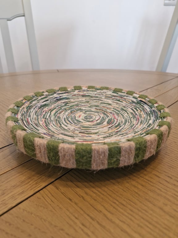 Decorative handmade plate