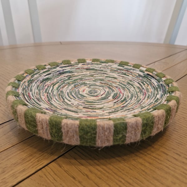 Decorative handmade plate