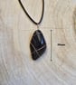 Copper Wire Wrapped Sea River Stone Pendant Necklaces - Image 4