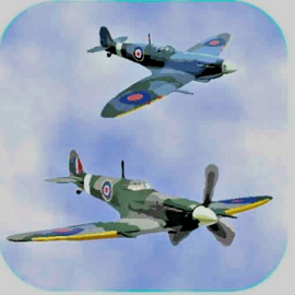 spitfire RAF WW11 fighter plane fridge magnet  supermarine spitfire