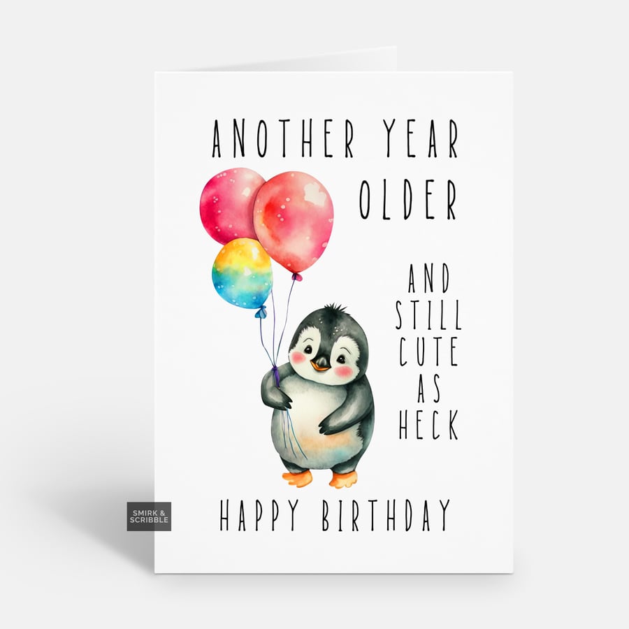 Unique Funny Birthday Card For Him Or Her 