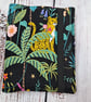 Exotic fabric passport holder and organiser - Image 1