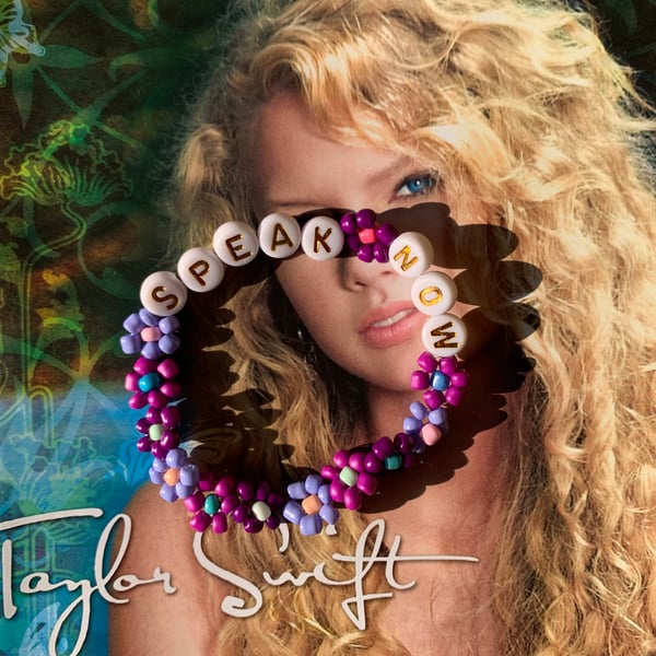 Taylor Swift flower pattern bracelet 