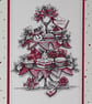 A6 festive afternoon tea Christmas card - Image 2
