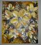 Original art hand painted floral painting ( ref FA491 B1 ) - Image 1