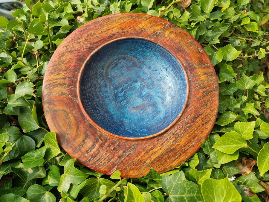 Decorated Ash Dish