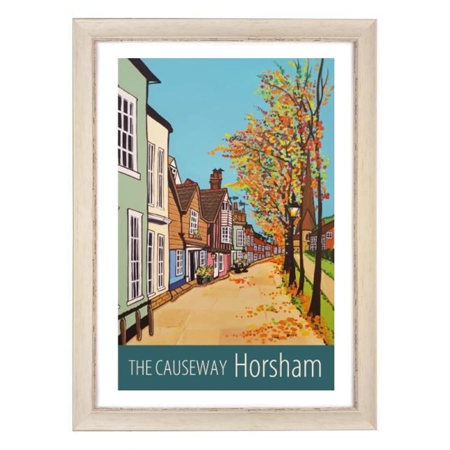 Horsham  - white frame