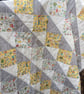 Handmade patchwork Liberty  quilt - Image 1