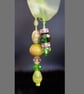 Spring Green Dingly Dangly   Ukulele Headstock Wrap - Image 2