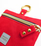 Waterproof Dog Treat Bag Pouch with GOLD hardware - NAVY BLUE - Image 7