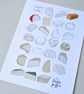 Cheese Alphabet Art Print - Image 5