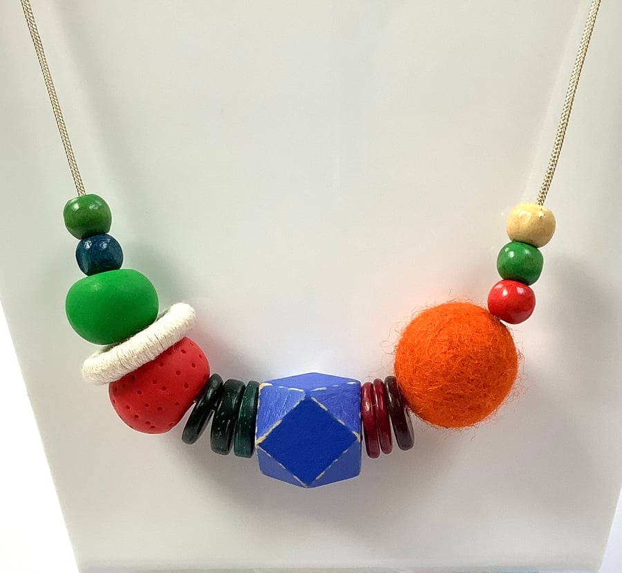 Colourful Bead Necklace