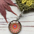 Stitch markers for crochet & knitting Autumnal mandala