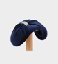 Navy Velvet Bandeau Headband - Handmade to Order Hat - Image 3