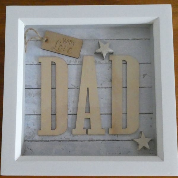 Seconds Sunday - With Love Dad Box Frame