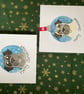 Pug bauble- starry - Image 5