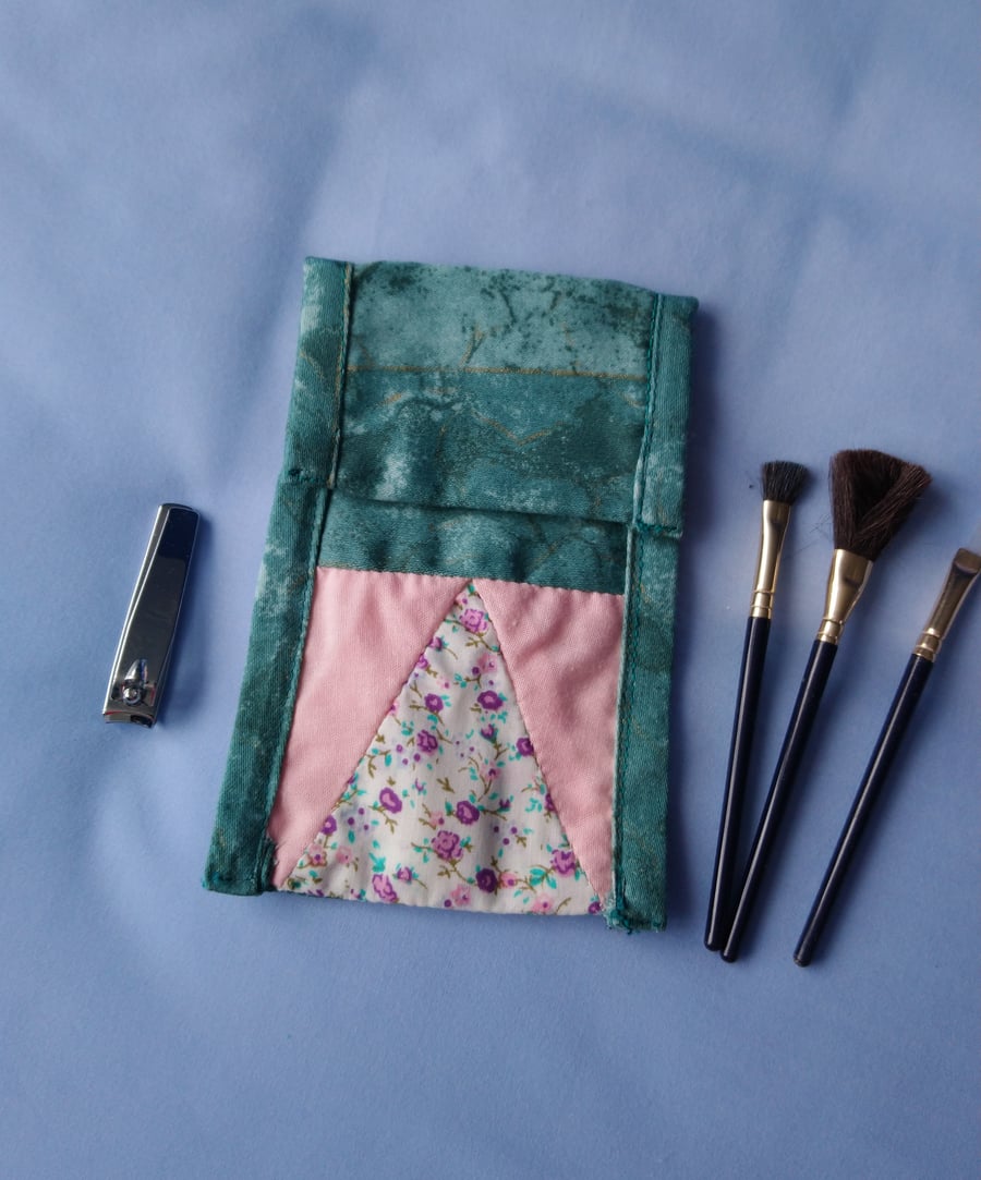 Make up brush bag, Mobile phone cover, cosmetics bag, multi purpose bag
