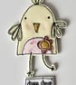 'Cheep Cheep Chick' Handmade Magnet - Image 5