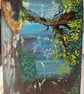 The wisp A6 - oil pastel original  - Image 3