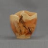 Wave Bowl in English Yew