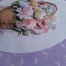 Handmade card. Birthday card.  Mothers day card. Ref 385