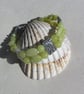 SALE - Olive Jade Gemstone Beaded Bracelet "Mellow Yellow" - SALE PRICE - Image 2