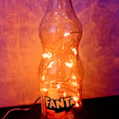 Fanta Orange Glass Bottle Lamp
