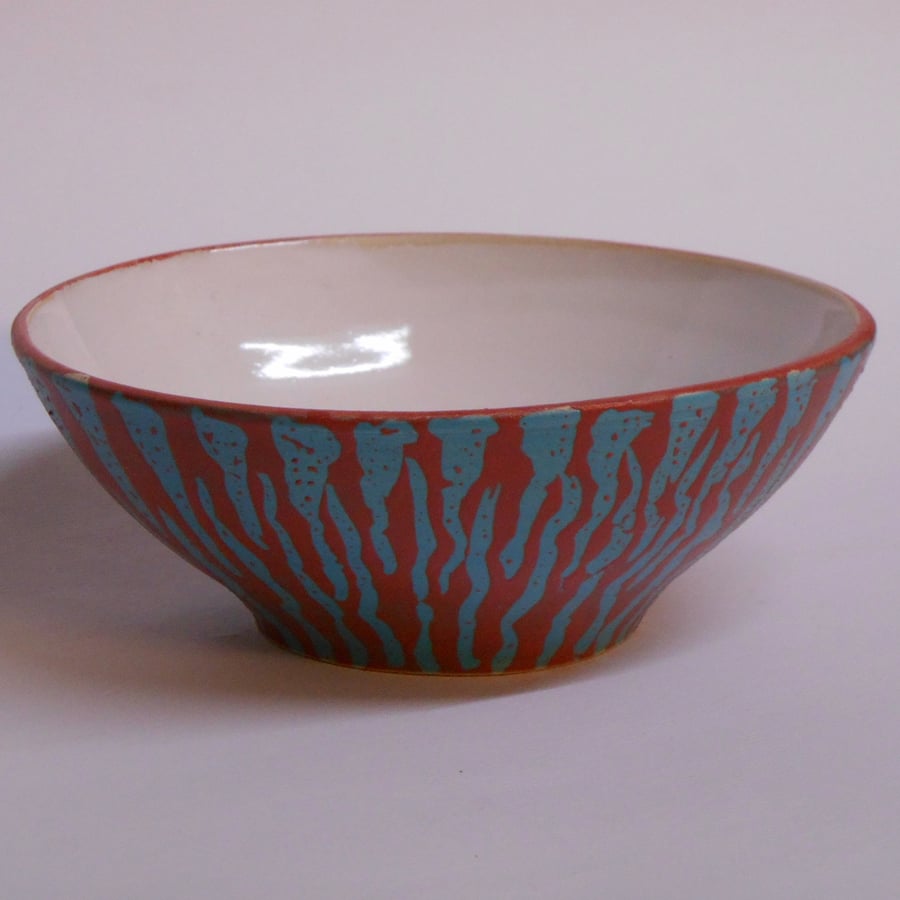Petite red white and blue Bowl.