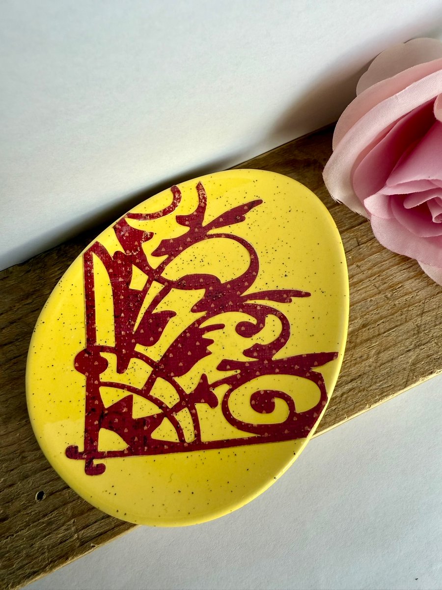 Decorative Dish Trinket Dish Hand Embossed Design Dish Pottery Dish