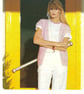VINTAGE KNITTING PATTERN Ladies Lace slipover - Image 1