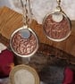 Silver and Copper Earrings - Image 4