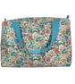 Large wash bag in Liberty cotton, floral toiletries bag with handles and pocket. - Image 5