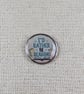 I'd Rather Be Reading - Book Lover Themed Badge - Large Resin Topped Pin Badge