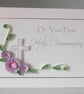 First holy communion card, quilled - Image 2