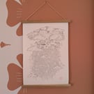 Castle in the Sky A3 Print