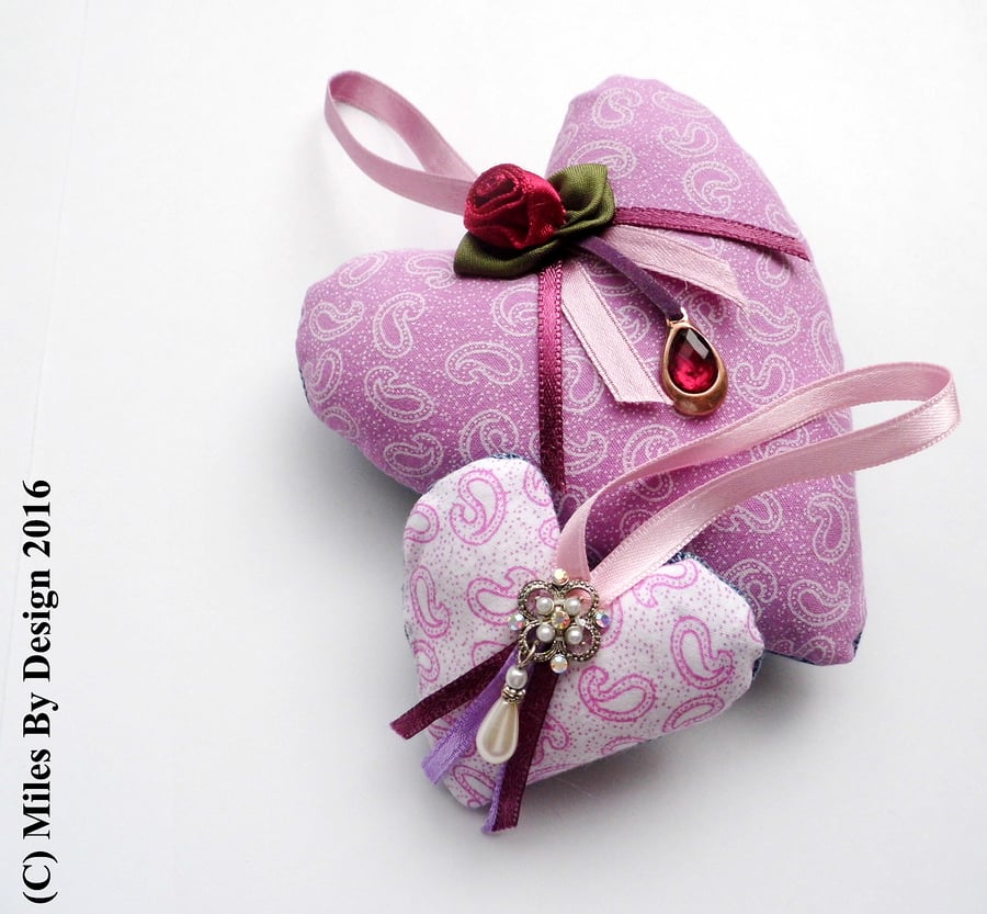 Hanging Heart Duo - Home Decorations - Gifts