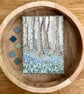 Original Landscape Art - Woodland with Bluebells Mosaic - Image 4