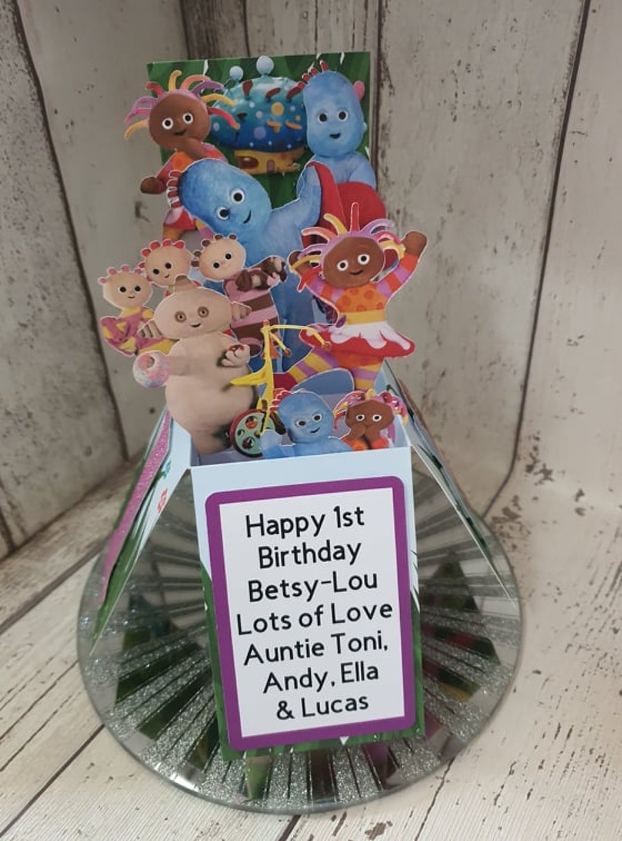 In the night garden Birthday Pop-Up Card