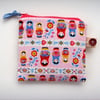 Little Russian Doll Credit Card/ Coin Purse