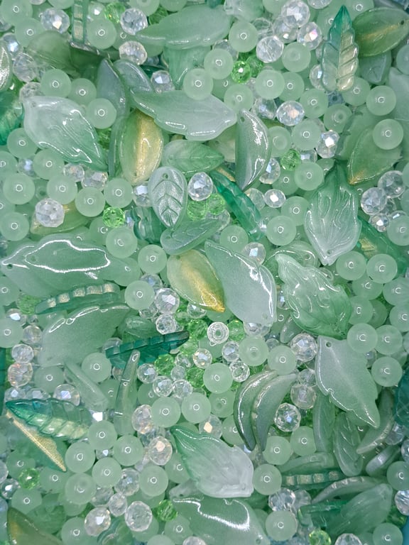"Tinkerbell" Glass bead mix 50g